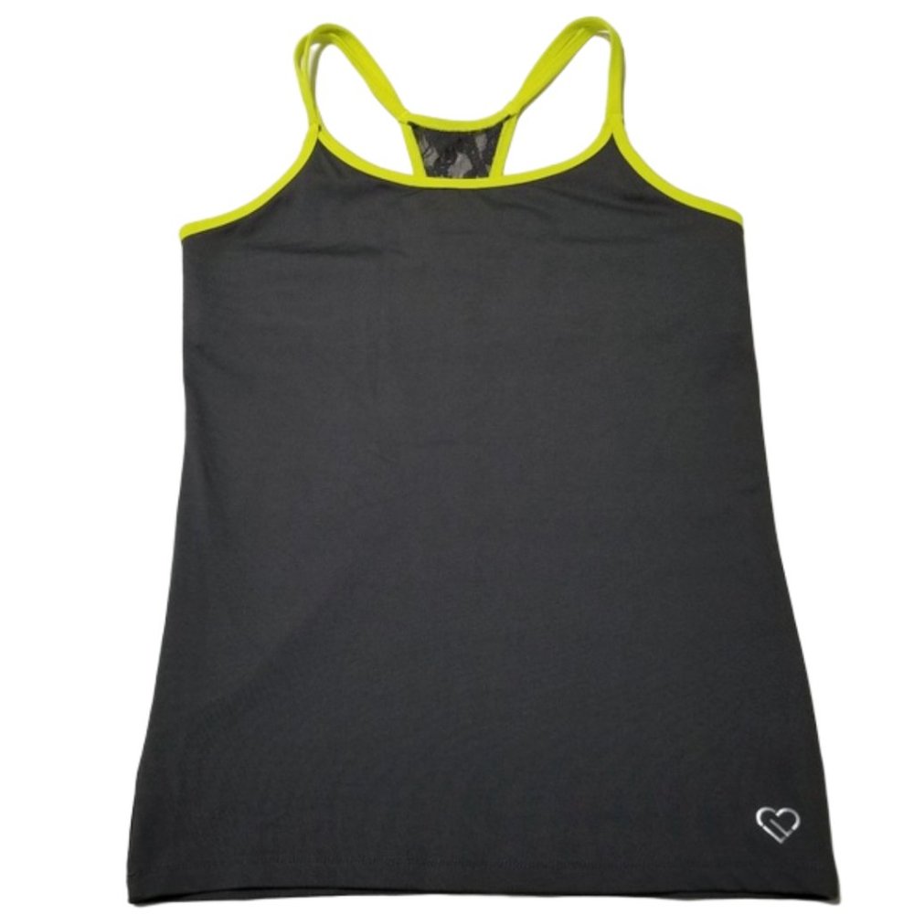 LIVE LOVE DREAM by Aeropostale Lace Workout Tank-M